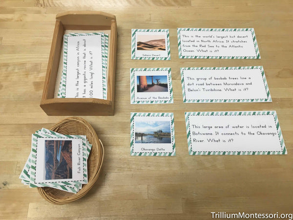 Africa Preschool Pack - Trillium Montessori