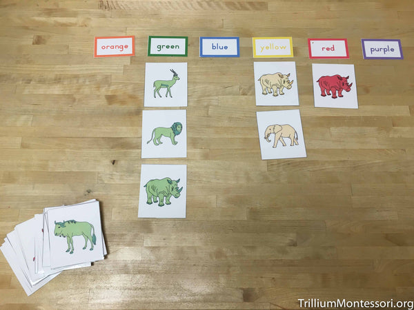 Africa Preschool Pack - Trillium Montessori