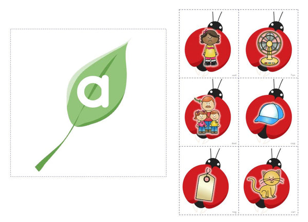 Bugs Phonological Awareness Pack - Trillium Montessori
