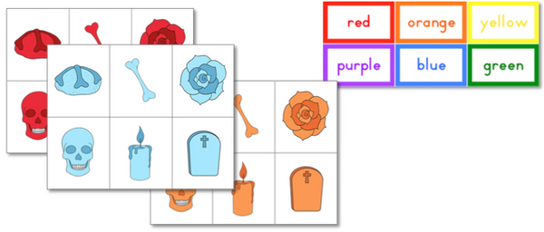Day of the Dead Preschool Pack - Trillium Montessori