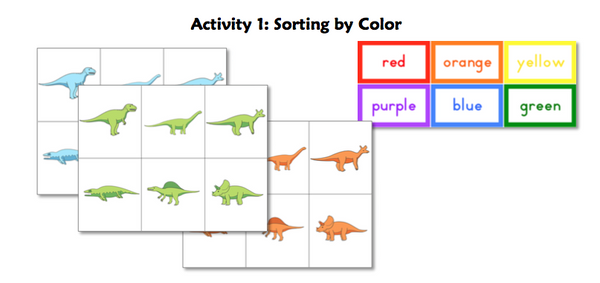 Dinosaurs Preschool Pack - Trillium Montessori