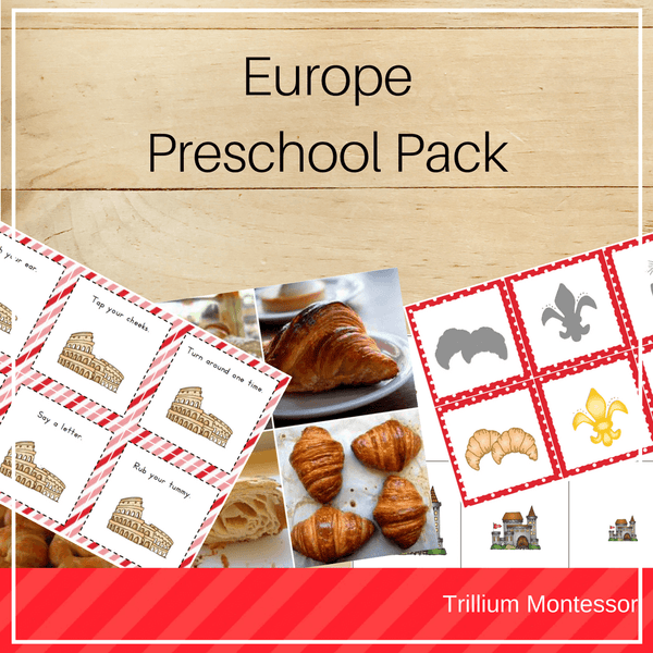 Europe Preschool Pack - Trillium Montessori