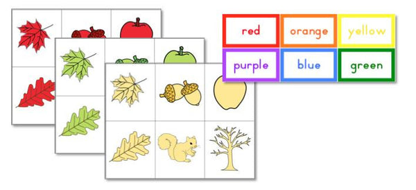 All About Fall Preschool Pack - Trillium Montessori