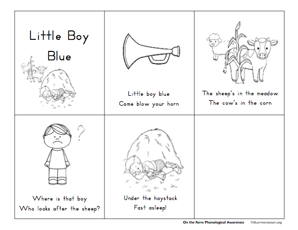 On the Farm Phonological Awareness Pack - Trillium Montessori