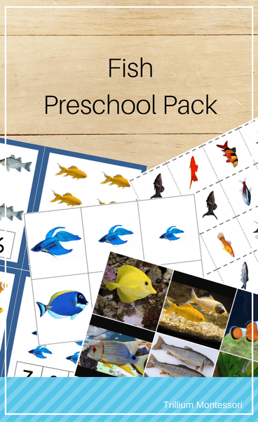 Fish Preschool Pack - Trillium Montessori
