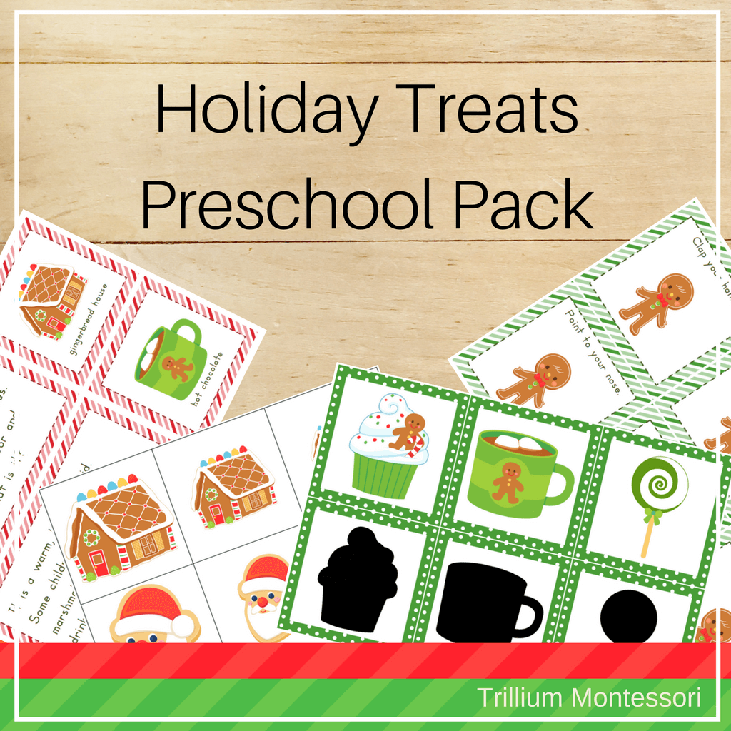 Holiday Treats Preschool Pack - Trillium Montessori