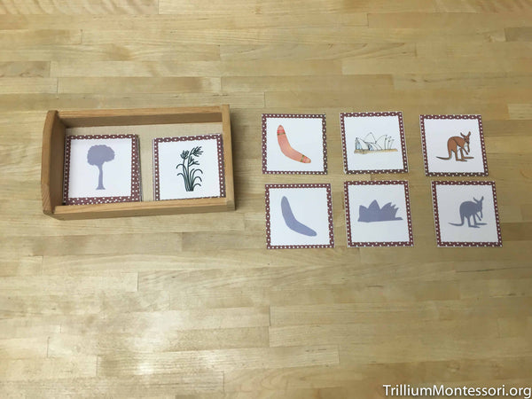Australia and Oceania Preschool Pack - Trillium Montessori