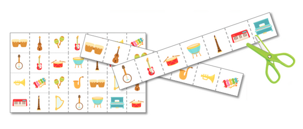 Musical Instruments Preschool Pack - Trillium Montessori