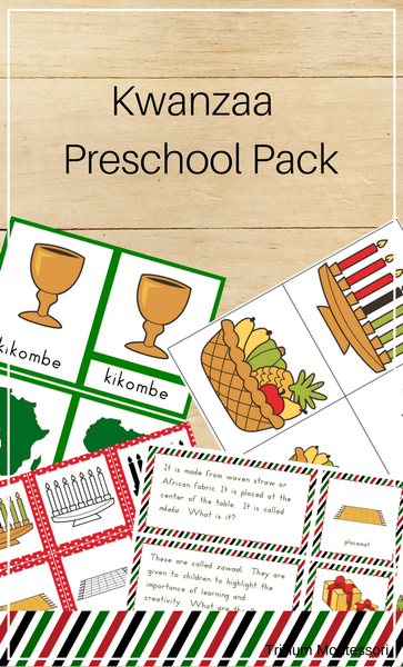 Kwanzaa Preschool Pack - Trillium Montessori