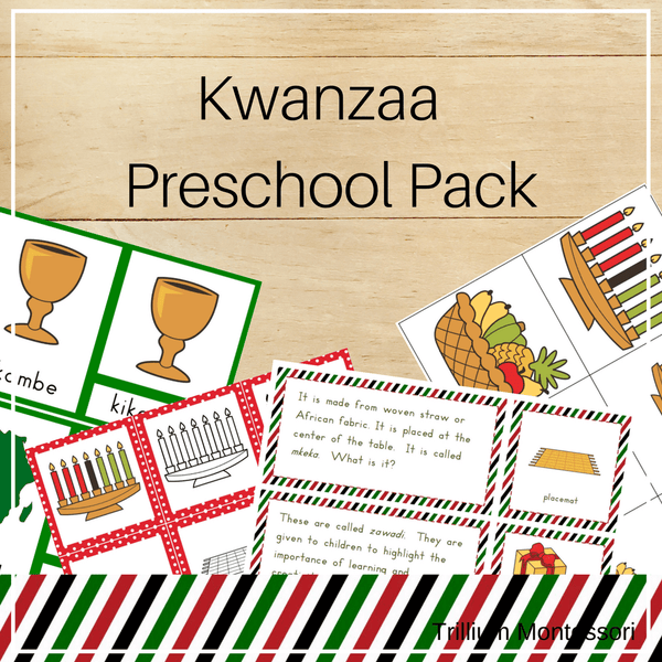 Kwanzaa Preschool Pack - Trillium Montessori