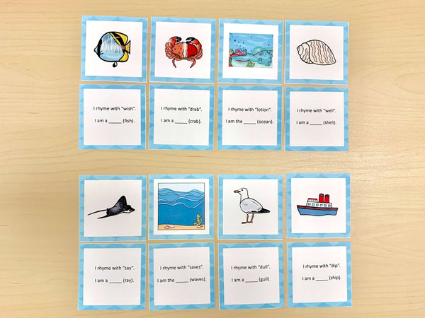 Oceans: Phonological Awareness - Trillium Montessori