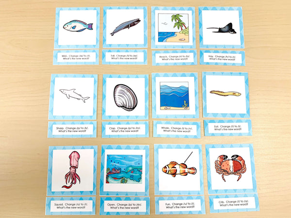 Oceans: Phonological Awareness - Trillium Montessori