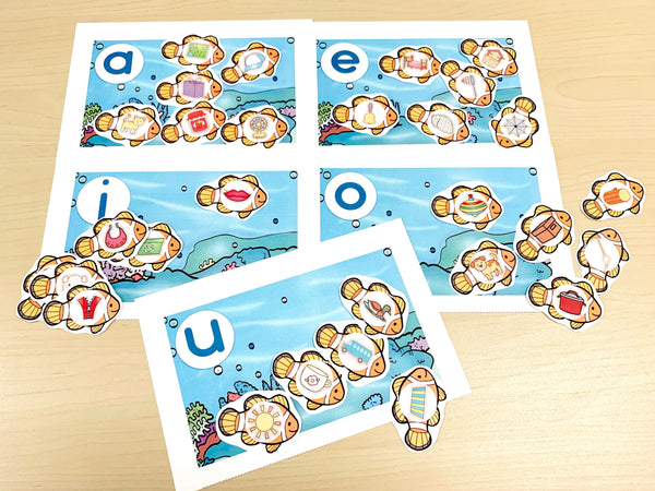 Oceans: Phonological Awareness - Trillium Montessori