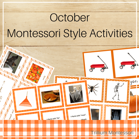 Montessori Style Activities for October - Trillium Montessori