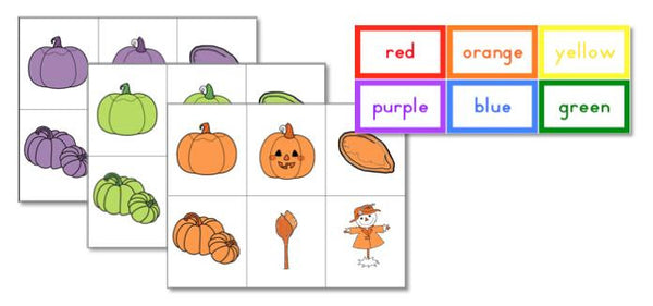 Pumpkin Patch Preschool Pack - Trillium Montessori