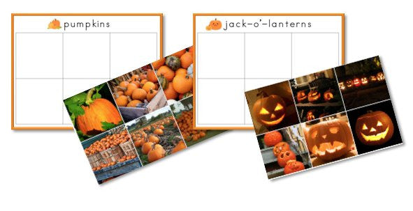 Pumpkin Patch Preschool Pack - Trillium Montessori