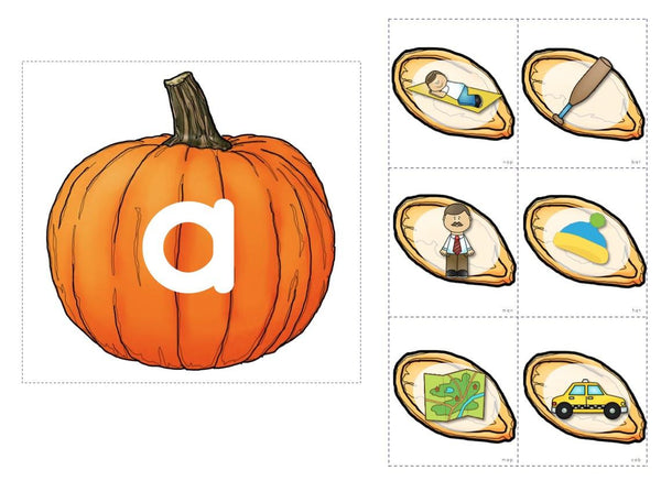 Pumpkin Patch Phonological Awareness Pack - Trillium Montessori