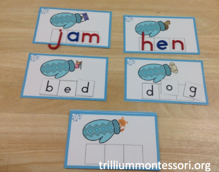 January Phonics and Literacy Pack - Trillium Montessori