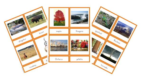 North America A-Z Montessori Pack - Trillium Montessori
