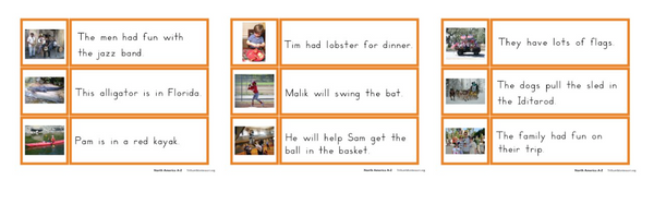 North America A-Z Montessori Pack - Trillium Montessori
