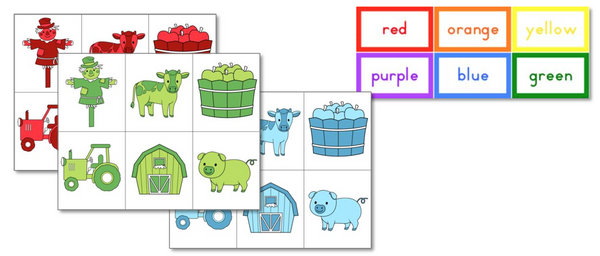 On the Farm Preschool Pack - Trillium Montessori