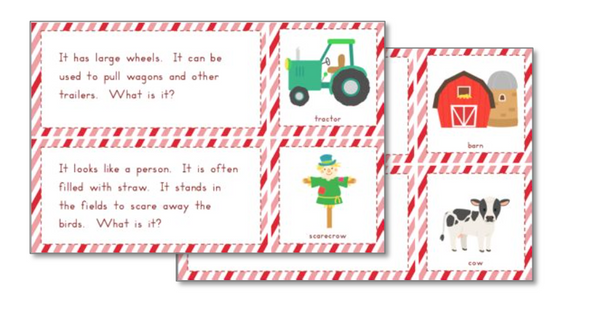 On the Farm Preschool Pack - Trillium Montessori