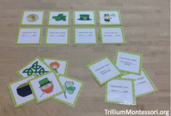 St. Patrick's Day Phonological Awareness - Trillium Montessori