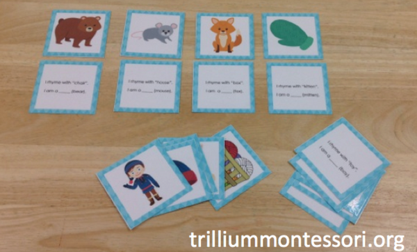 The Mitten- Phonological Awareness Activities - Trillium Montessori