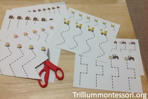 Valentine Vehicles Preschool Pack - Trillium Montessori