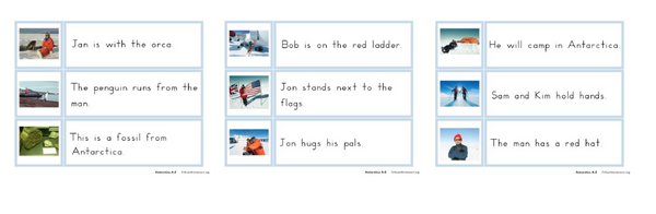 Antarctica A-Z Montessori Pack - Trillium Montessori