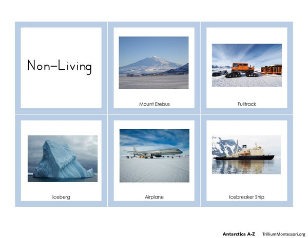 Antarctica A-Z Montessori Pack - Trillium Montessori
