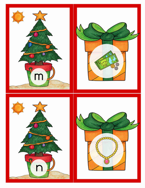 Sunny Santa Math and Literacy Pack - Trillium Montessori