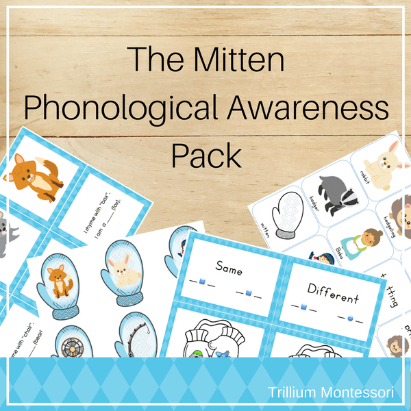 The Mitten- Phonological Awareness Activities - Trillium Montessori