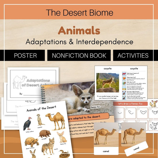 Desert Biome: Animals - Trillium Montessori