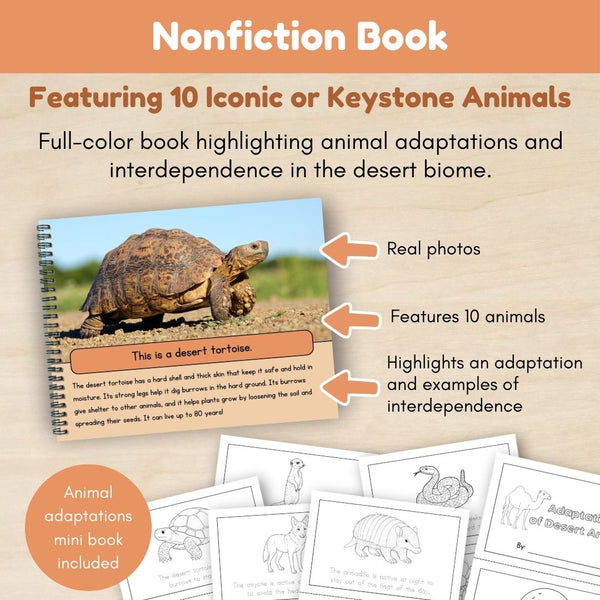 Desert Biome: Animals - Trillium Montessori