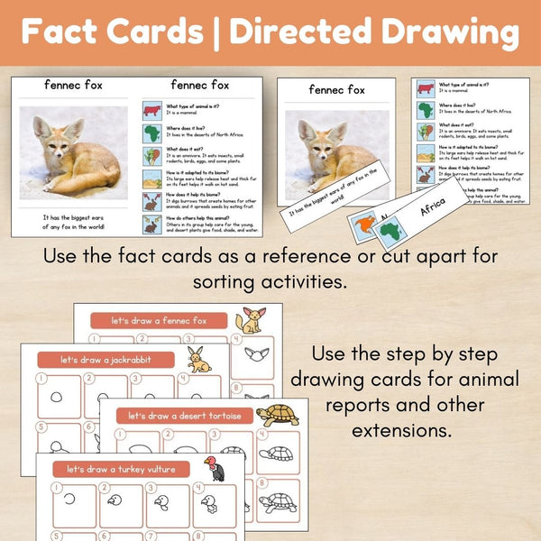 Desert Biome: Animals - Trillium Montessori