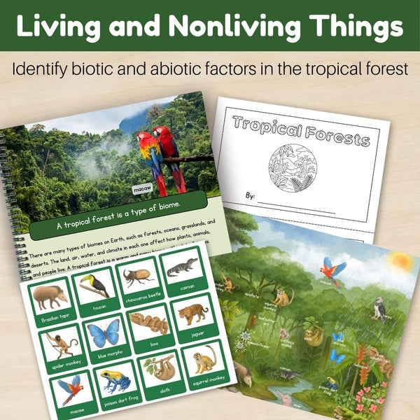 Tropical Forest Biome: Bundle - Trillium Montessori