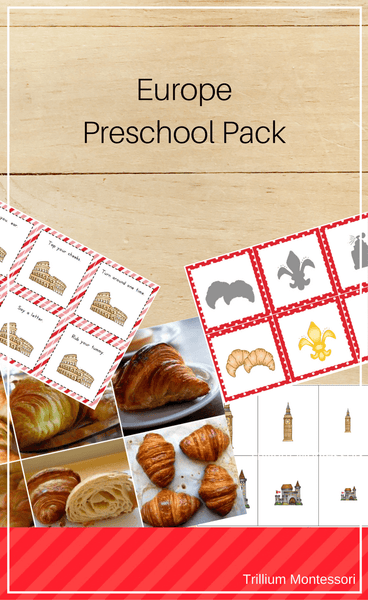 Europe Preschool Pack - Trillium Montessori