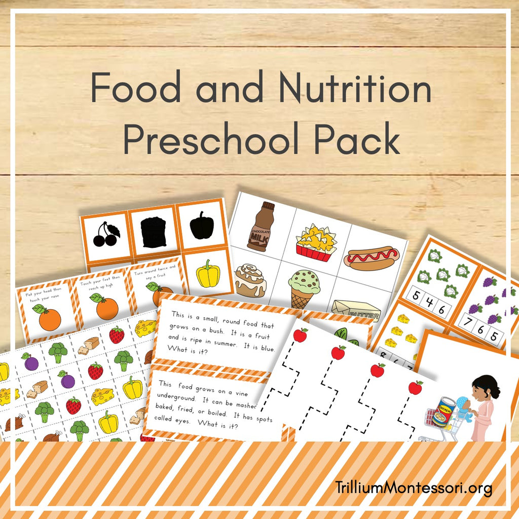 Nutrition Preschool Pack
