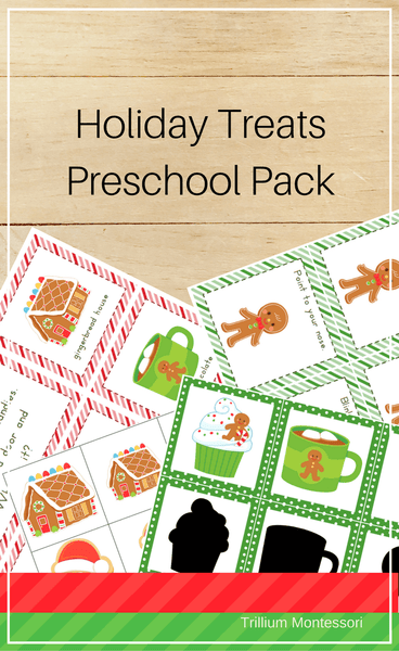 Holiday Treats Preschool Pack - Trillium Montessori