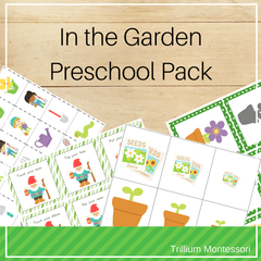 In the Garden: Preschool Pack for Spring