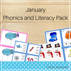 January Phonics and Literacy Pack
