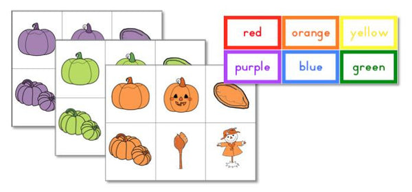 Pumpkin Patch Preschool Pack - Trillium Montessori