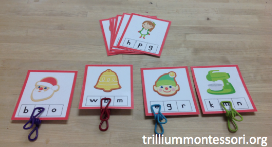 Holiday Treats Literacy Activities - Trillium Montessori