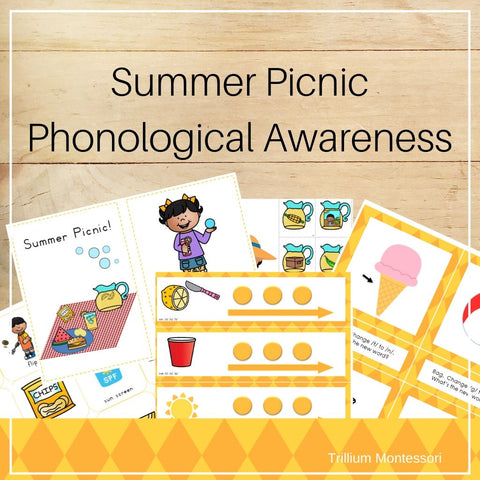 Summer Picnic Phonological Awareness Pack